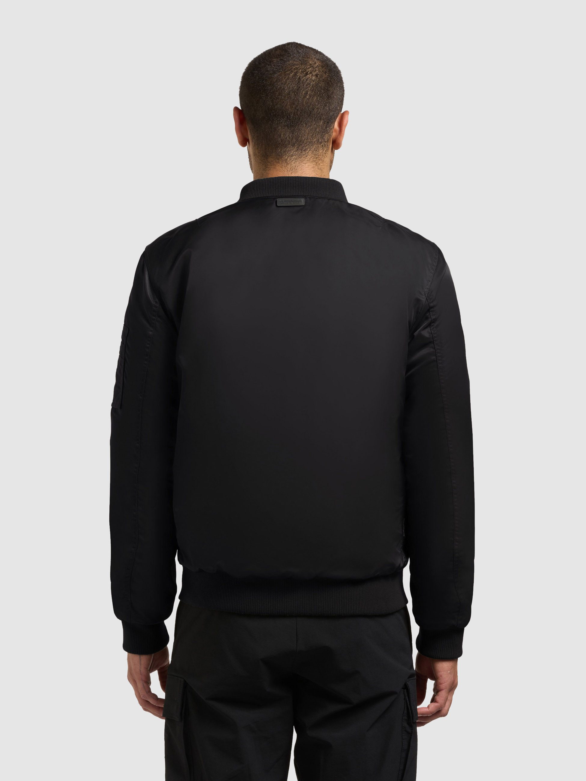 khujo Bomberjacke ADON leicht glänzendes Material