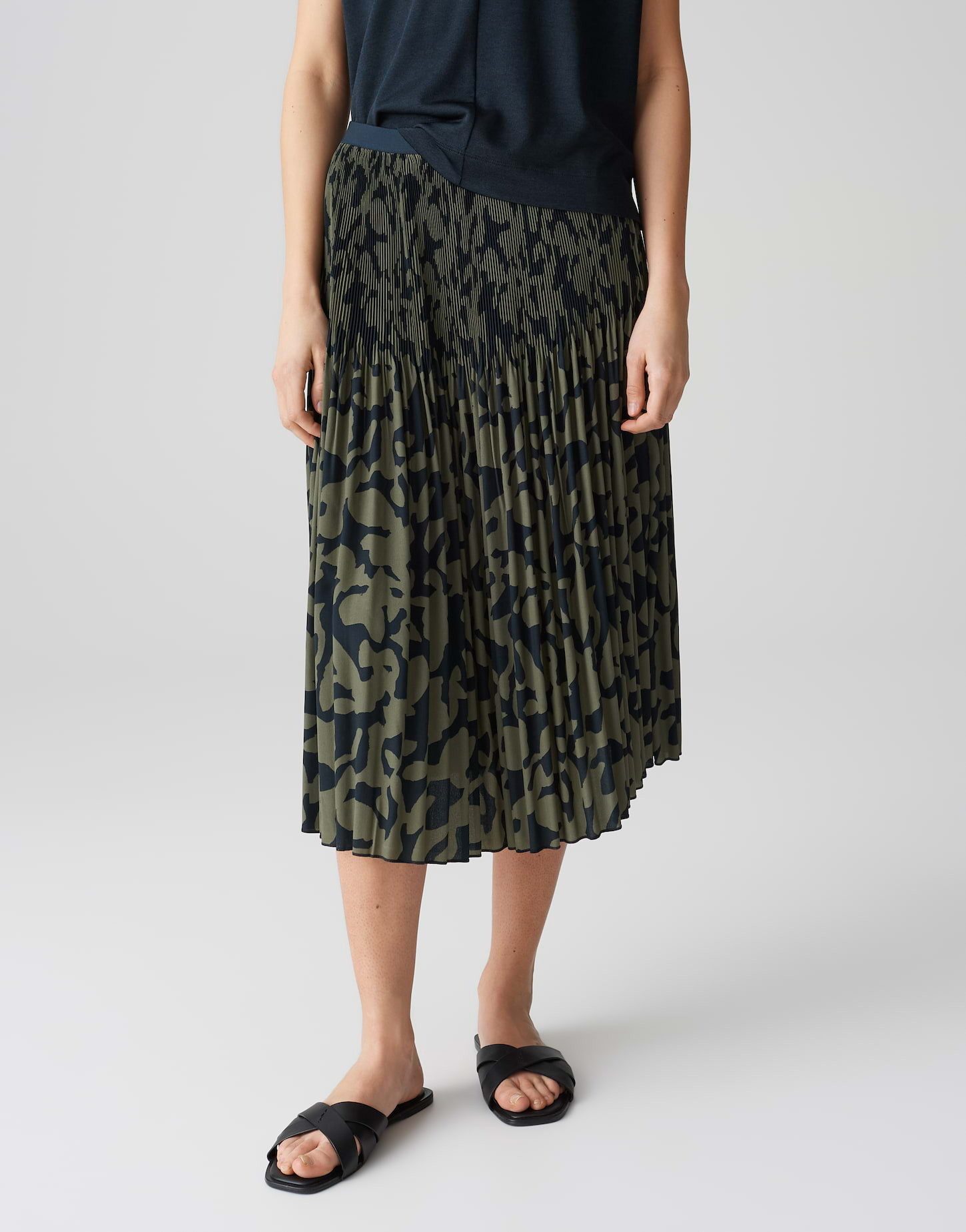 OPUS Plisseerock RIBANE WILDFLOWER Plisseerock mit Allover Print günstig online kaufen