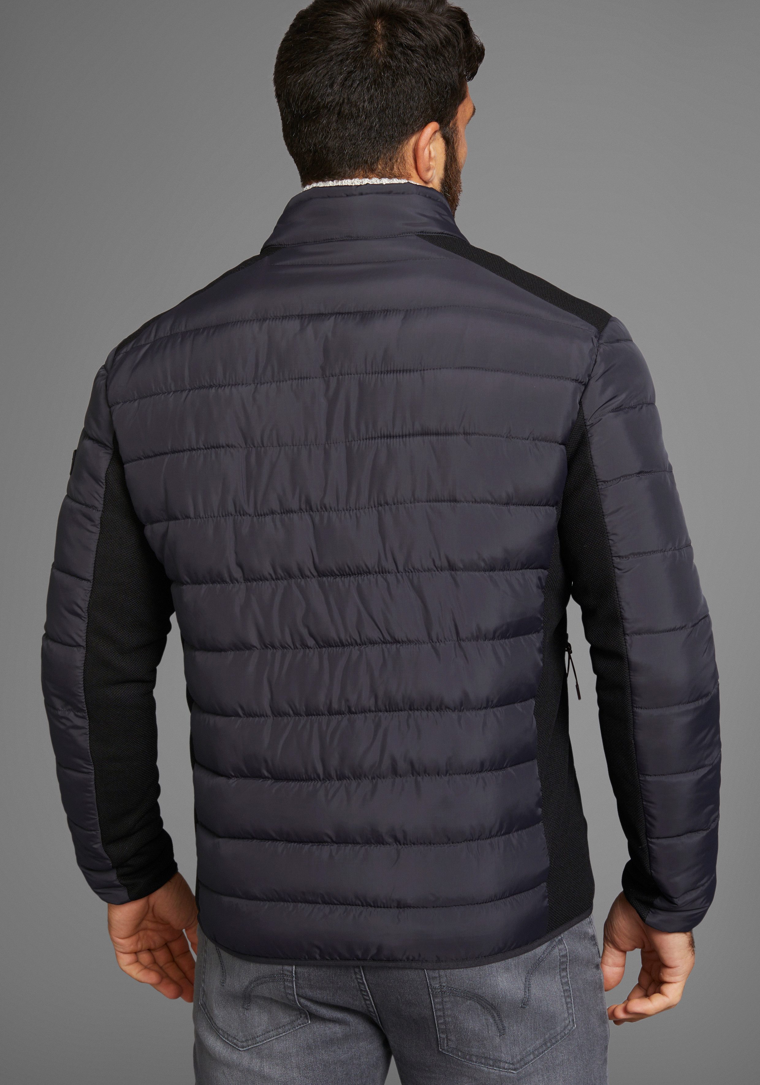 Man's World Steppjacke mit Reißverschlusstaschen, mit günstig online kaufen