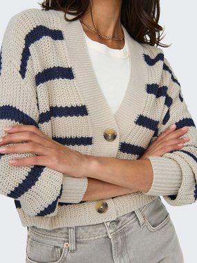 ONLY Strickjacke ONLCAROLNICE STRIPE CARDIGAN KNT NOOS