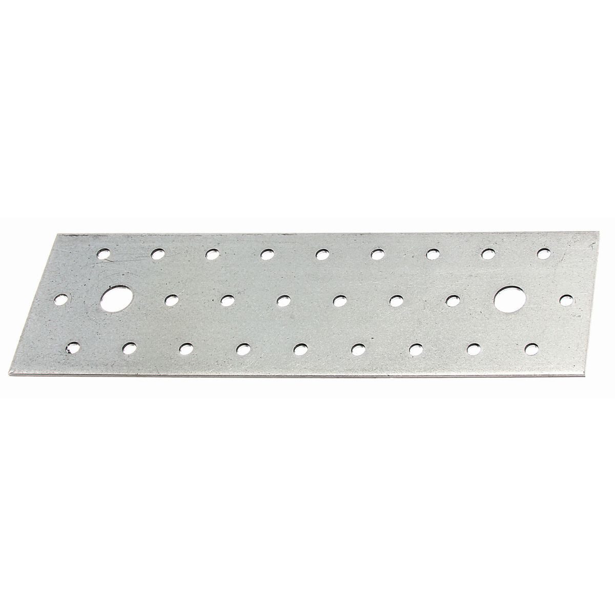 Alberts Lochblech Alberts 847234 Lochplatte, sendzimirverzinkt, 200 x 60 mm, 25er Set, Alberts 25 x Lochplatte sendzimirverzinkt 200 x 60 mm