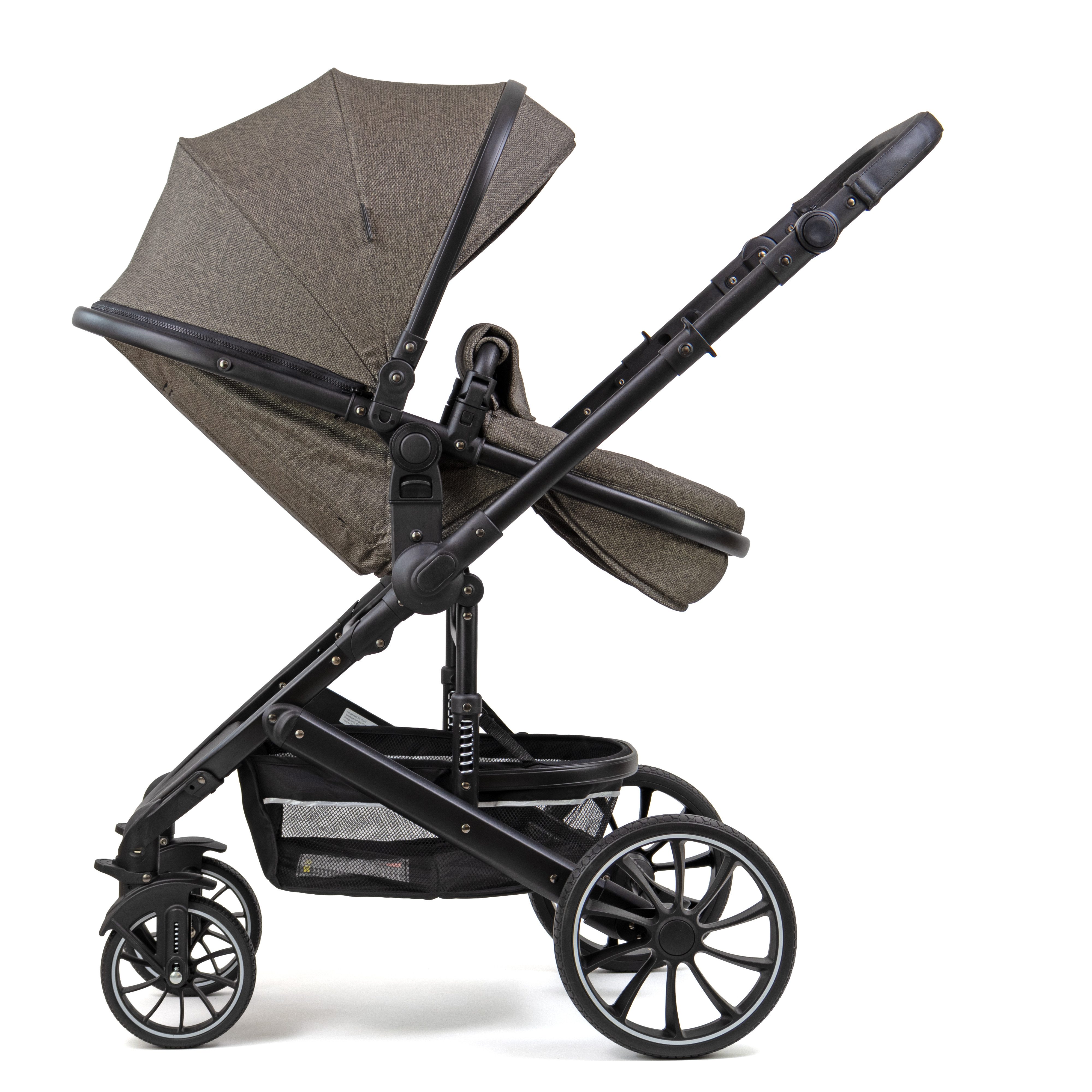 Pixini Kombi-Kinderwagen Pixini Kalani Kinderwagen 3in1 Set, Sicherheitsbügel