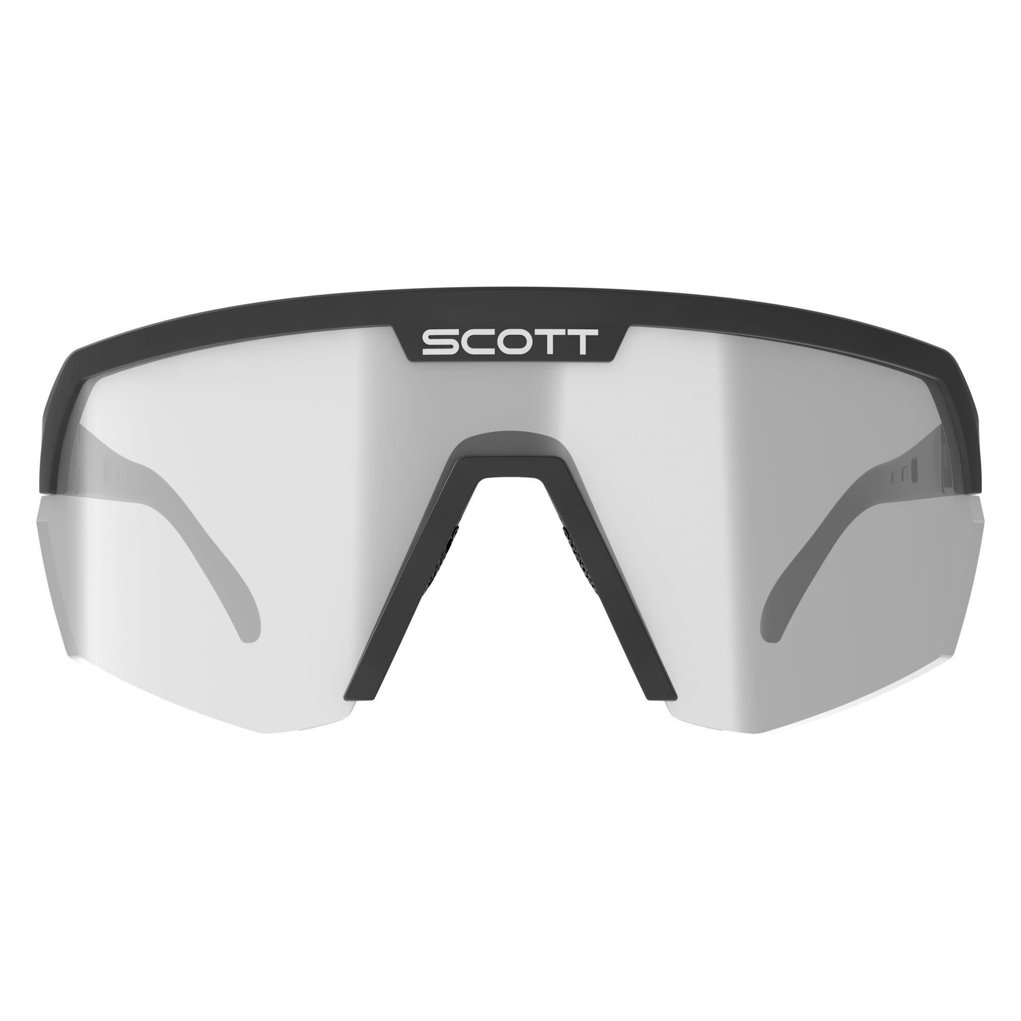 Clear Scott Accessoires Sunglasses Shield - Fahrradbrille Scott Sport Black