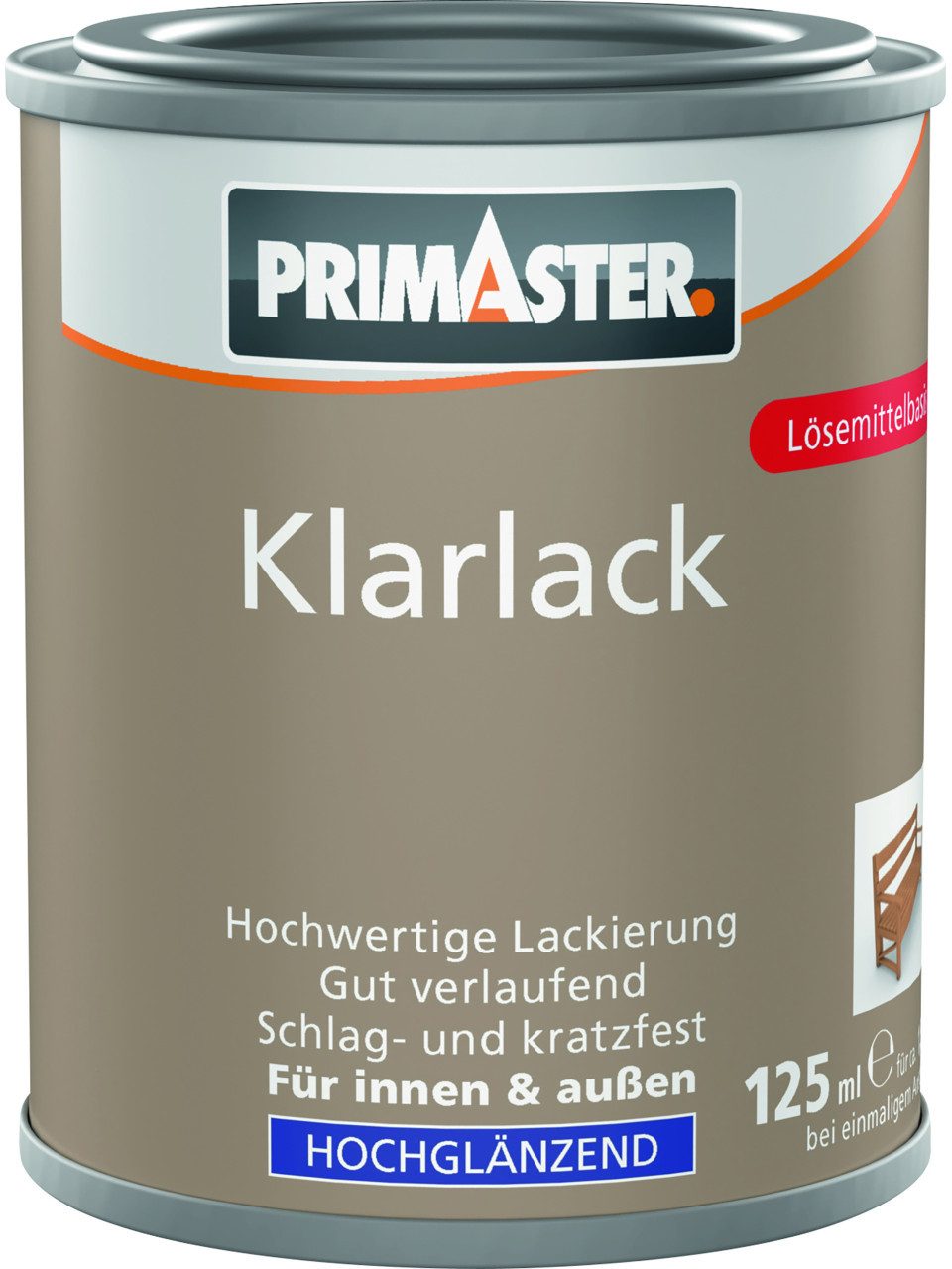 Primaster Klarlack Primaster Klarlack 125 ml farblos hochglänzend