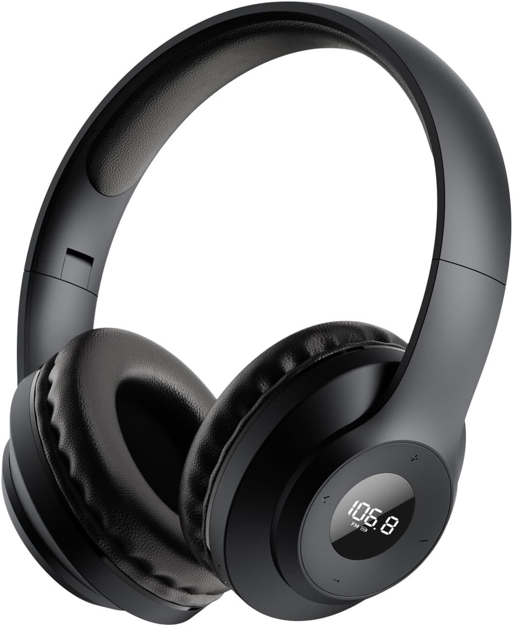Toomoke Bluetooth-Kopfhörer, Over-Ear Kopfhörer, Noise Cancelling Kopfhörer Bluetooth-Kopfhörer (Geeignet für Meetings, Arbeit, Wandern, kabelgebunden Verbindung)