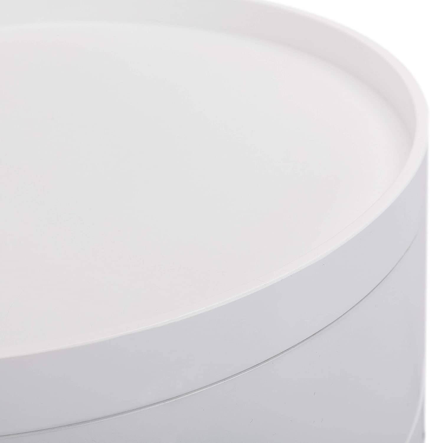 Woltu Nachttisch, 2er Set Nachtkommode mit Stauraum, mit Beinen, Holz, MDF