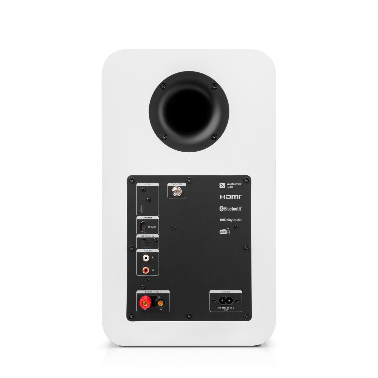 Teufel ULTIMA 25 AKTIV Wireless Lautsprecher (Bluetooth, HDMI, 100 W, DAB+, FM Radio)