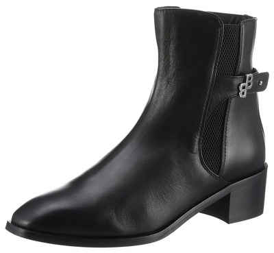 BOSS Iria Bootie Stiefelette mit seitlichem Stretch