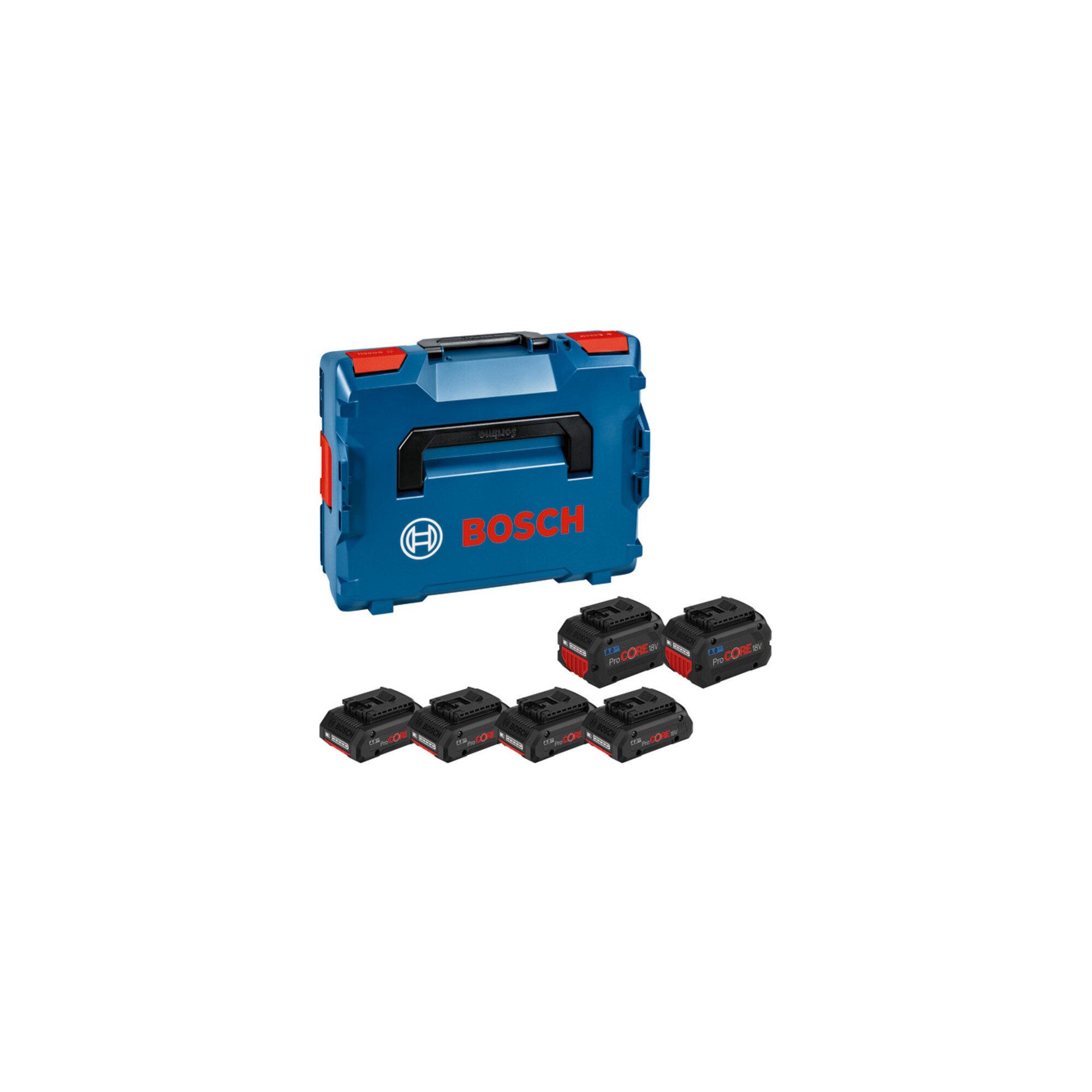 Bosch Professional Bosch Akkupack 4x ProCORE18V 4,0Ah + 2x ProCORE18V 8,0Ah Akku Starter-Set