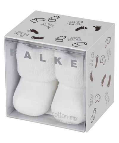 FALKE Socken »Erstling« (1-Paar) aus kuschelweicher Baumwolle