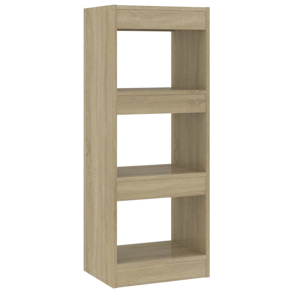 vidaXL Bücherregal Bücherregal/Raumteiler Sonoma-Eiche 40x30x103 cm günstig online kaufen