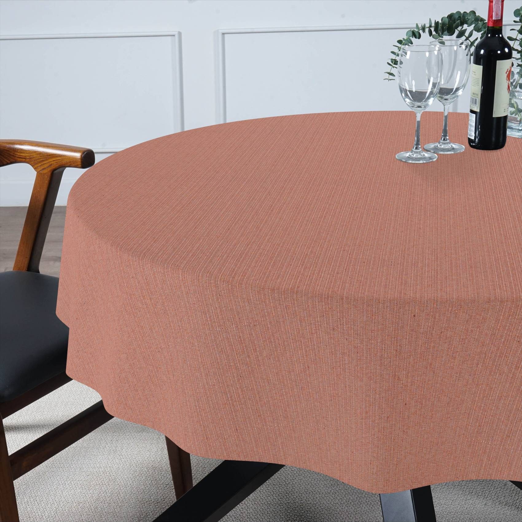 ANRO Tischdecke Hochwertig Tischwäsche mit Beschichtung (Einzelstück 1-tlg), Premium TEFLON und 2-Fache Acryl Beschichtung