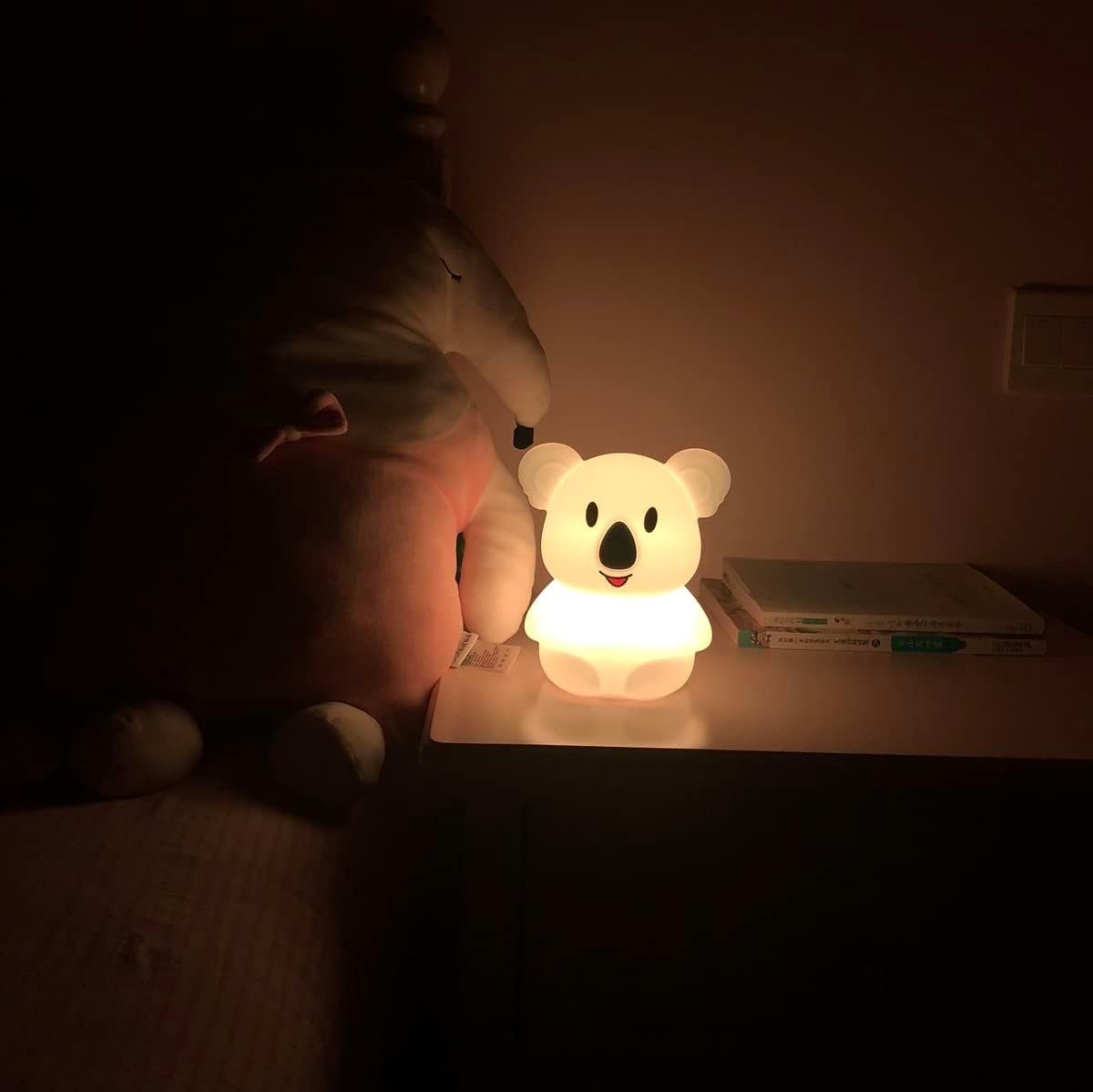 mit Koala-Nachtlicht LED Helligkeit und einstellbarer K&B Farbe/Timer Nachtlicht