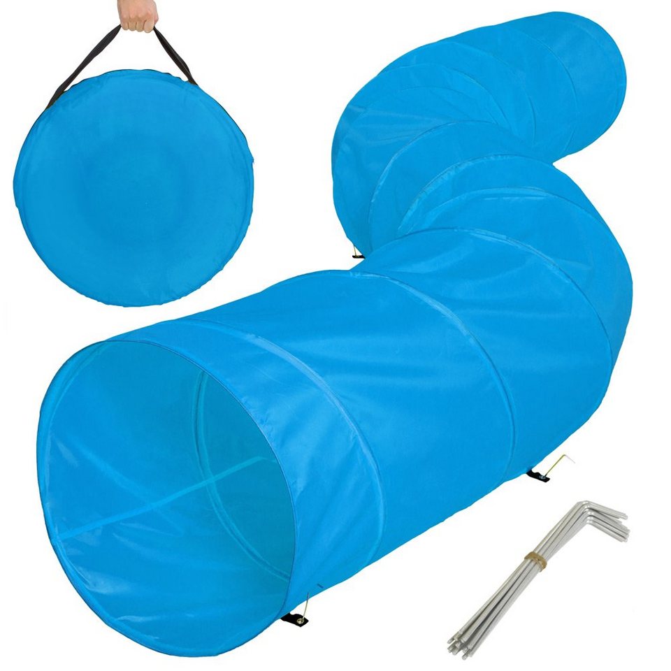 tectake Tiertunnel »Spieltunnel mit Tragetasche 5 m