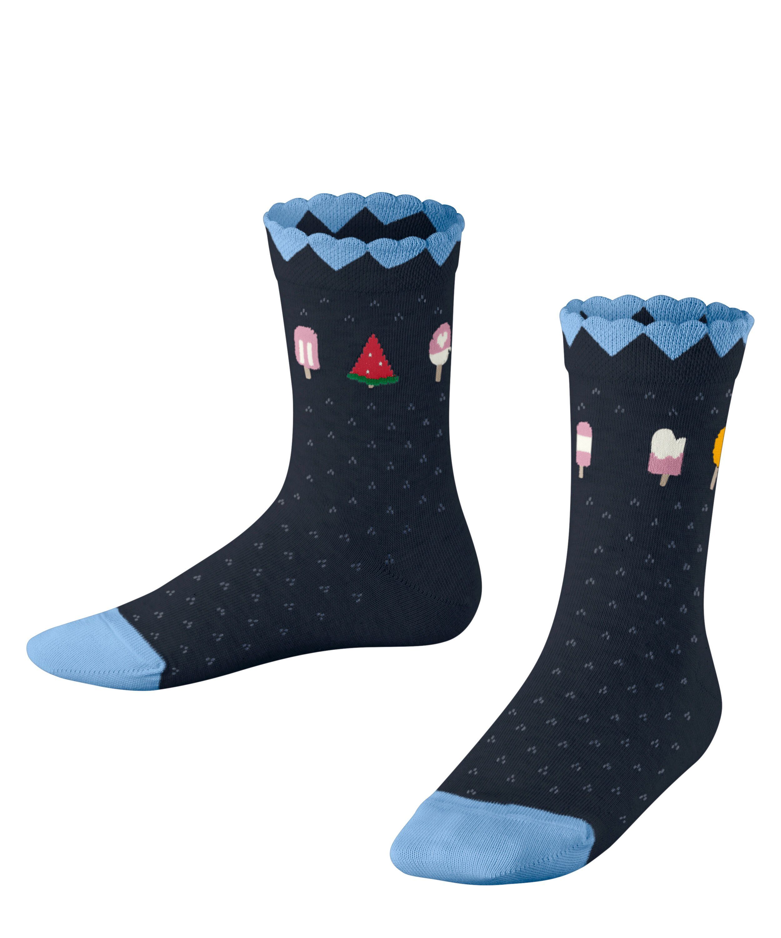 FALKE Socken Ice Cream (1-Paar) marine (6120)