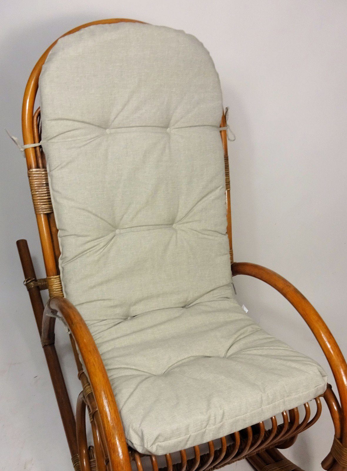 Rattani Polsterauflage Polster für Rattan Schaukelstuhl, Sesselauflage 125 günstig online kaufen