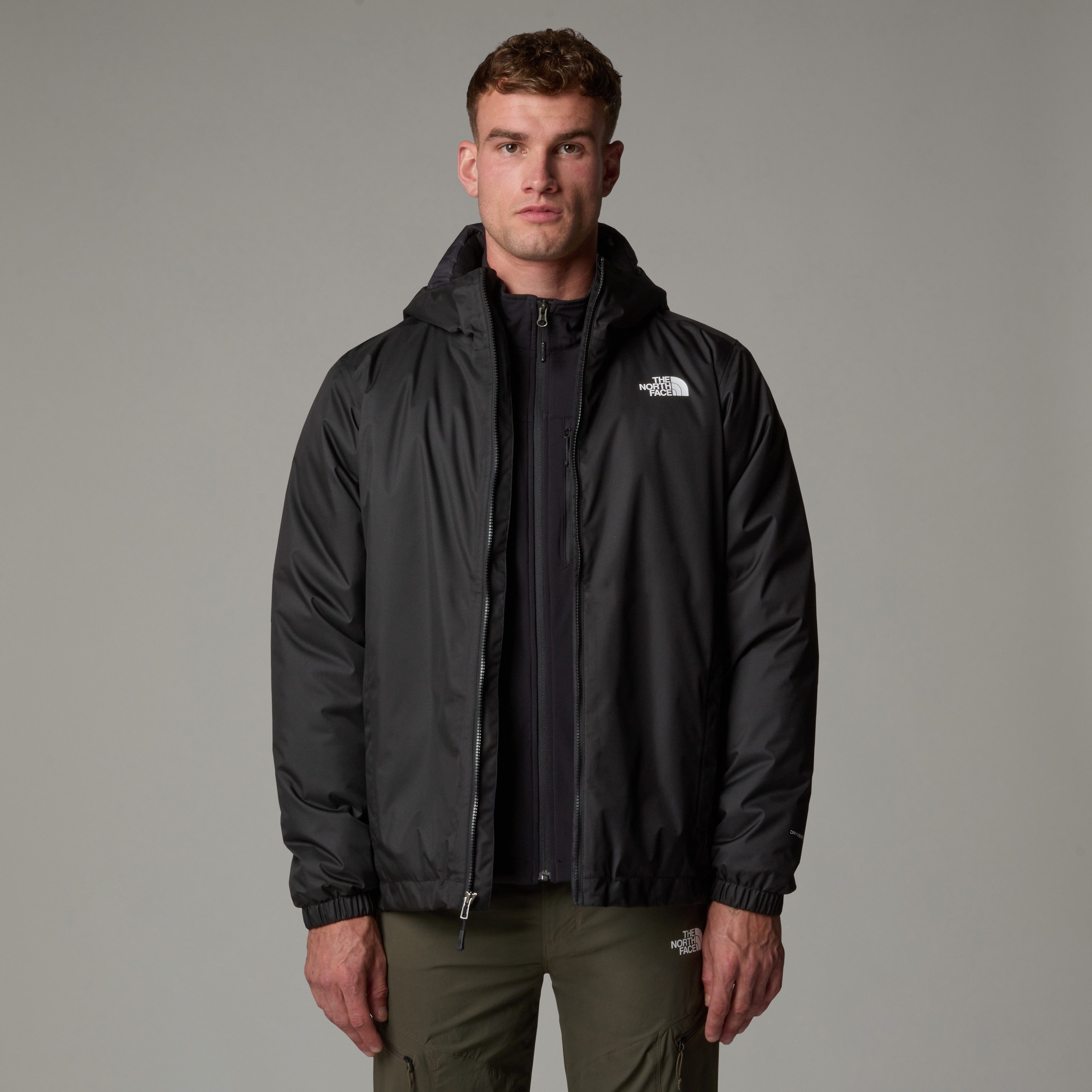 The North Face Funktionsjacke M QUEST INSULATED JACKET (1-St) Wärmend, wasserabweisend, atmungsaktiv – Übergangsjacke