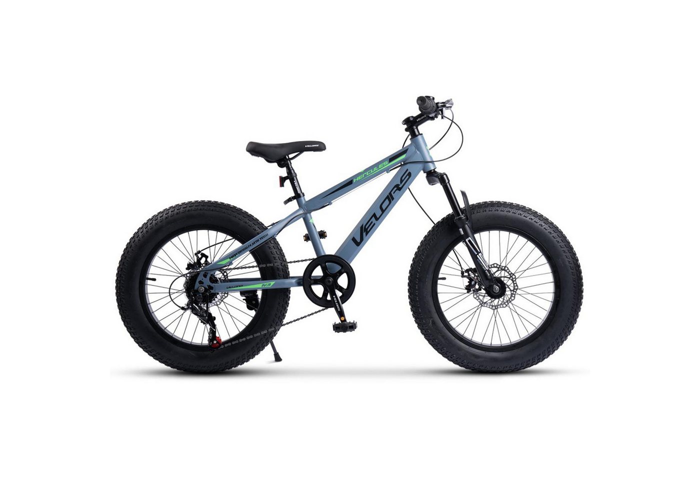 Thumbnail - Velors Kinderfahrrad 20 Zoll Fat Tire 4.0 MTB Kinderfahrrad Jungen, 7 Gang Shimano Tourney Schaltwerk, Kettenschaltung, ...