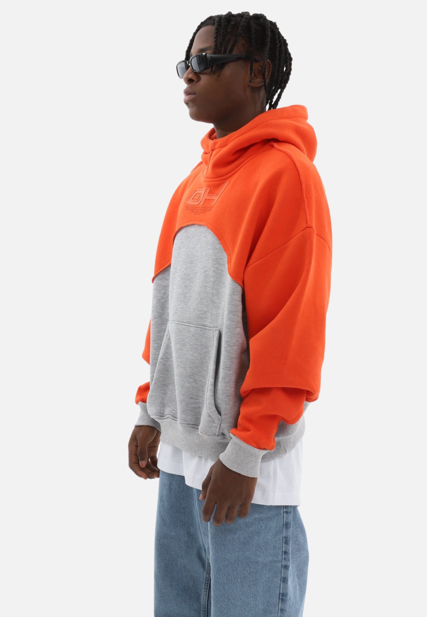 COFI Casuals Hoodie Oversize Hoodie Kapuzenpullover günstig online kaufen