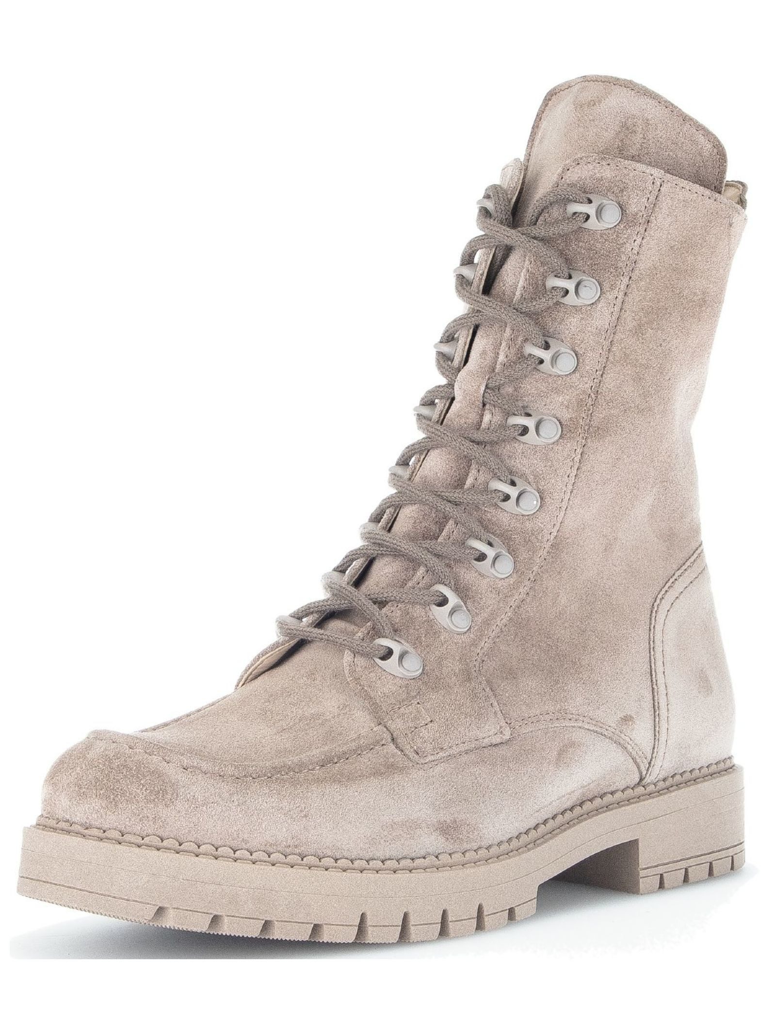 Gabor Stiefelette Veloursleder Schnürstiefelette