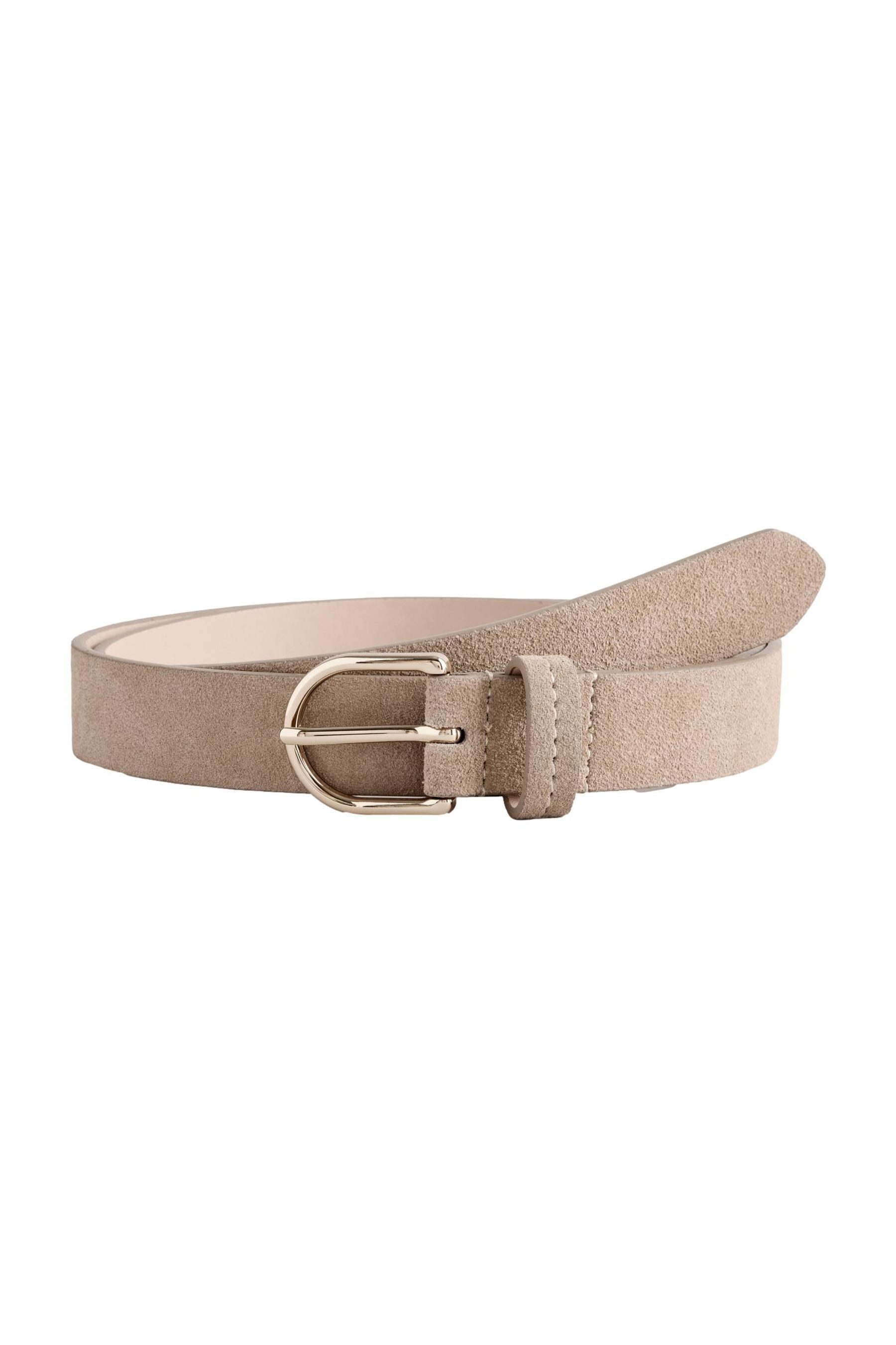 Next Ledergürtel Regular Fit Gürtel aus Veloursleder (1-St)