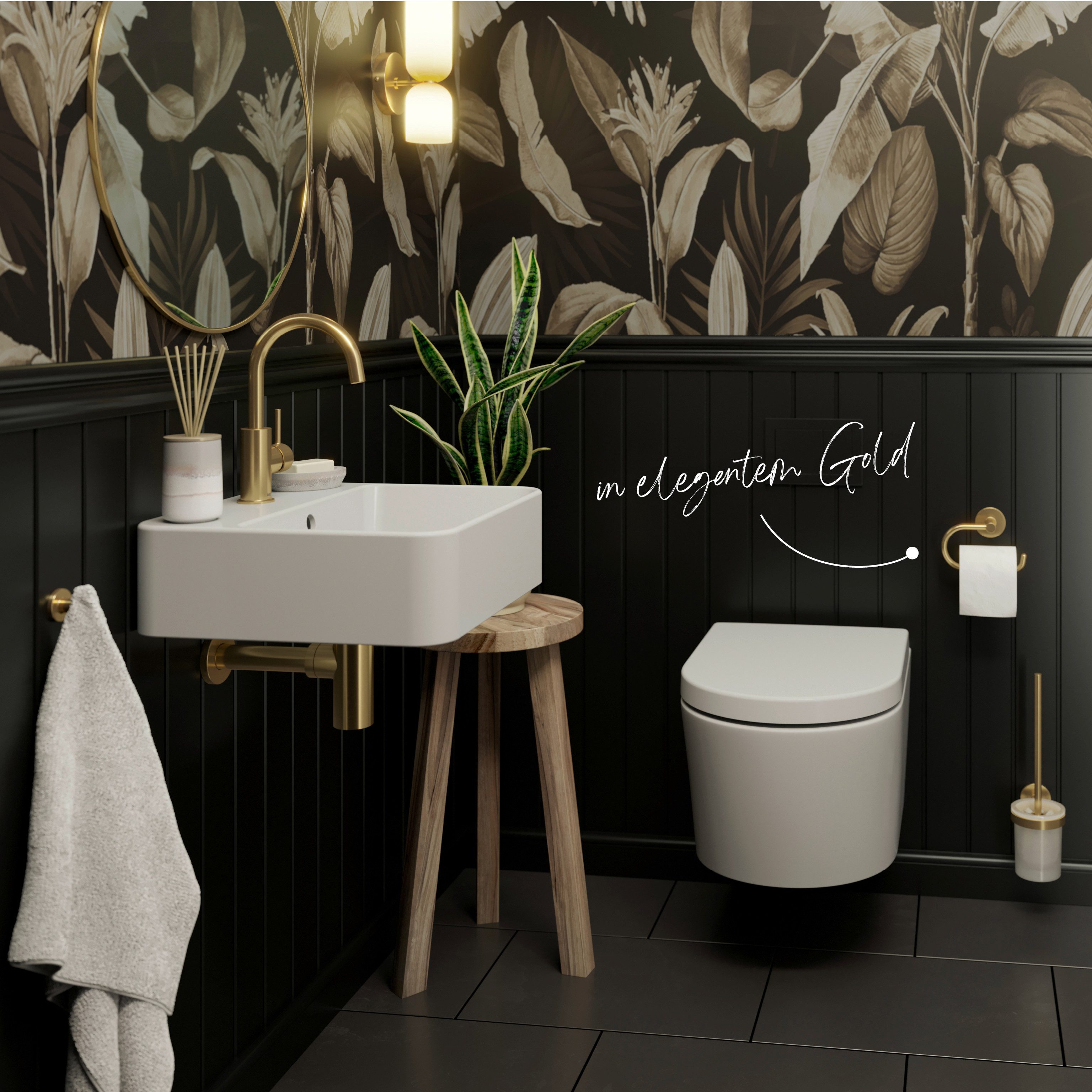 Lenz Badaccessoire-Set HYGGE, 4-teilig, Set mit günstig online kaufen