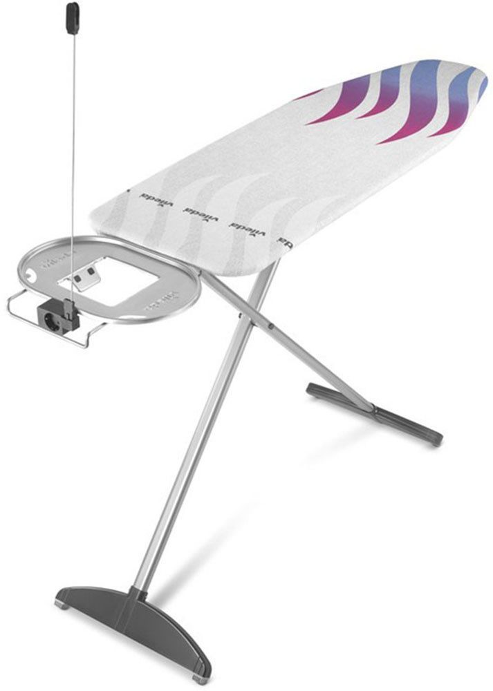 Vileda Bügelbrett Vileda Total Reflect L plus, Bügelfläche 130x44 cm, neues, einzigartiges Produktkonzept für eine verkürzte Bügelzeit