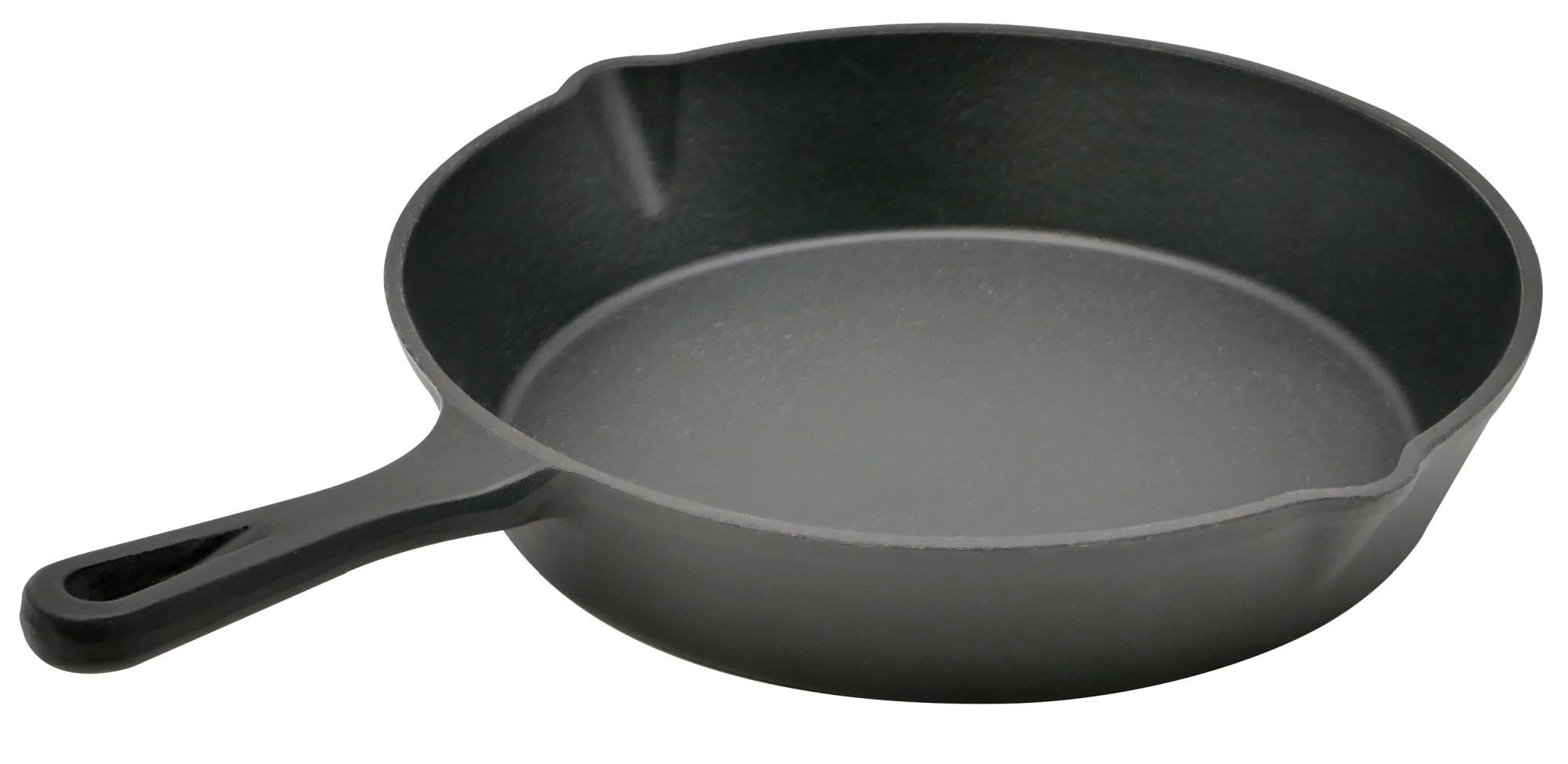 Steuber Grillpfanne, (1-tlg), Grillpfanne Gusseisen, Durchmesser 24 cm, Brat- & Servierpfanne