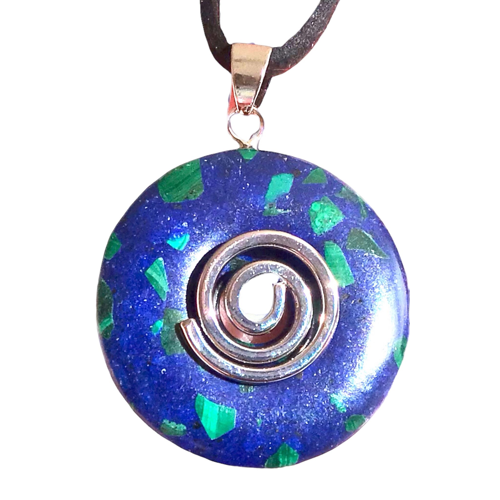 Steinfixx® Lange Kette echter Edelsteindonut 30 günstig online kaufen