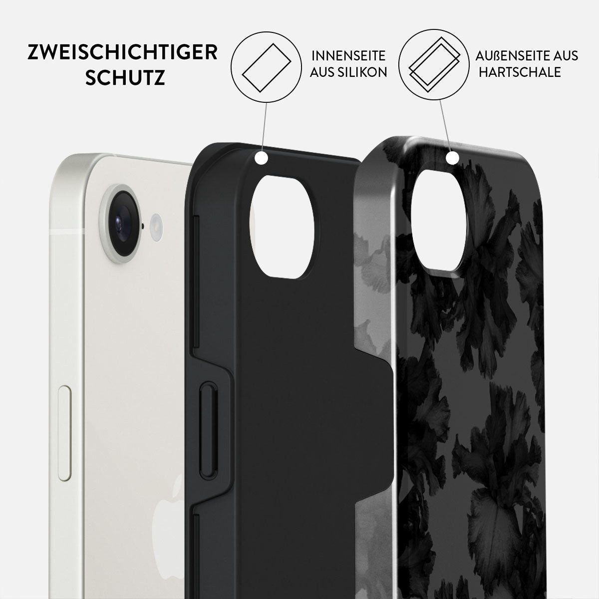BURGA Backcover Burga Tough Back Cover Apple iPhone 17e / 16e - Nocturnal