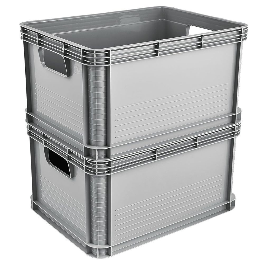 keeeper Aufbewahrungsbox keeeper Transportbox Robert 20,0 Ltr. 40x30x22 cm nordic grey