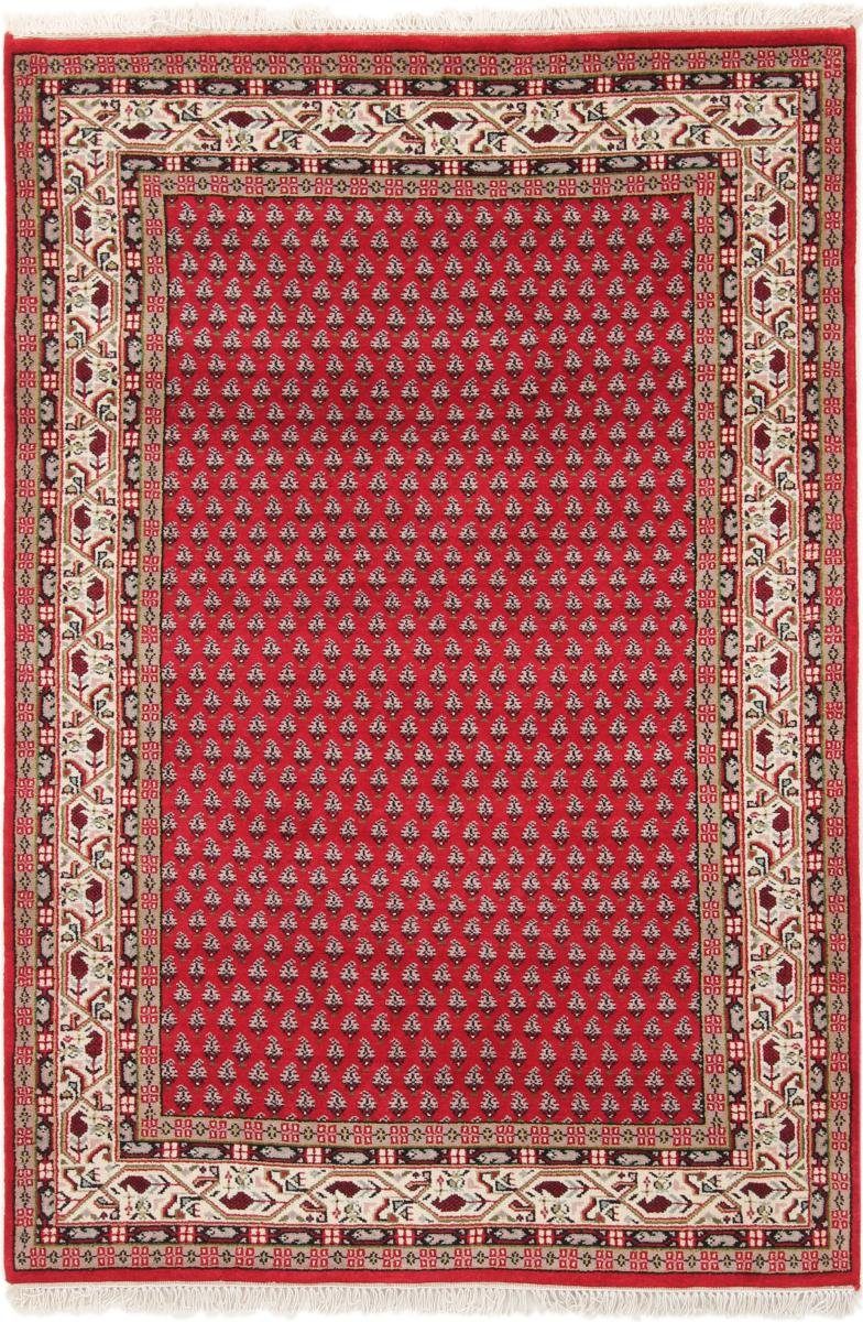 Orientteppich Sarough Mir 124x181 Handgeknüpfter Orientteppich, Nain Trading, rechteckig, Höhe: 15 mm