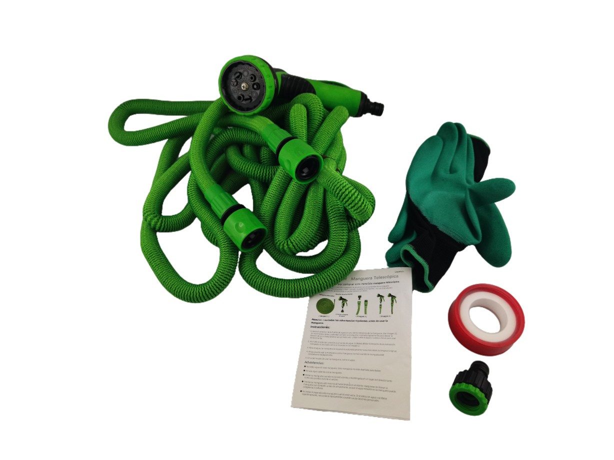 NASUM Gartenschlauch Expandierbarer Gartenschlauch mit Düse und Handschuhen -, (6 St., Flexibler Wasserschlauch für den Garten), Leistungsstark, Erweiterbar