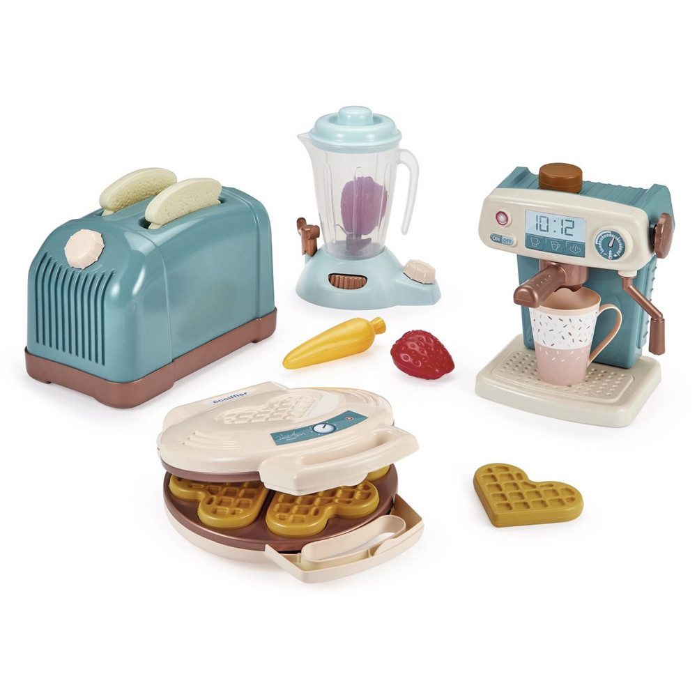 Ecoiffier Spielküche Vert Azur 4-in-1 Superpack - Spielküchenzubehör - 15 T günstig online kaufen