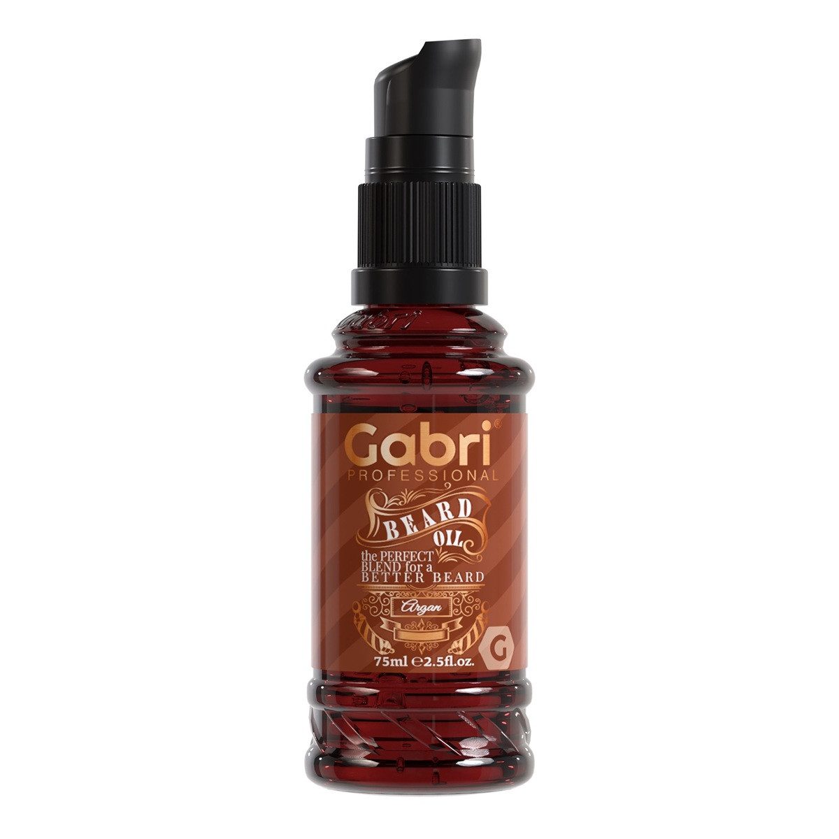Gabri Professional Bartöl Gabri Professional 2 x Beard Oil - Bartöl Collection-Set je 75 ml, 2-tlg., 1 x mit Argan-Öl und 1 x mit Collagen, Spezielles Öl für einen gepflegten, gesunden Bart