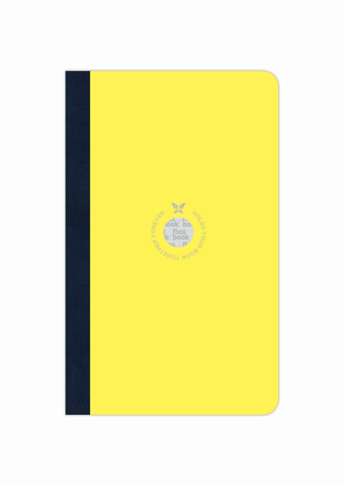 13*21cm Liniert 160 Flexbook Flexbook Smartbook Ökopapiereinband Gelb Notizbuch Größen/Fa Seiten viele