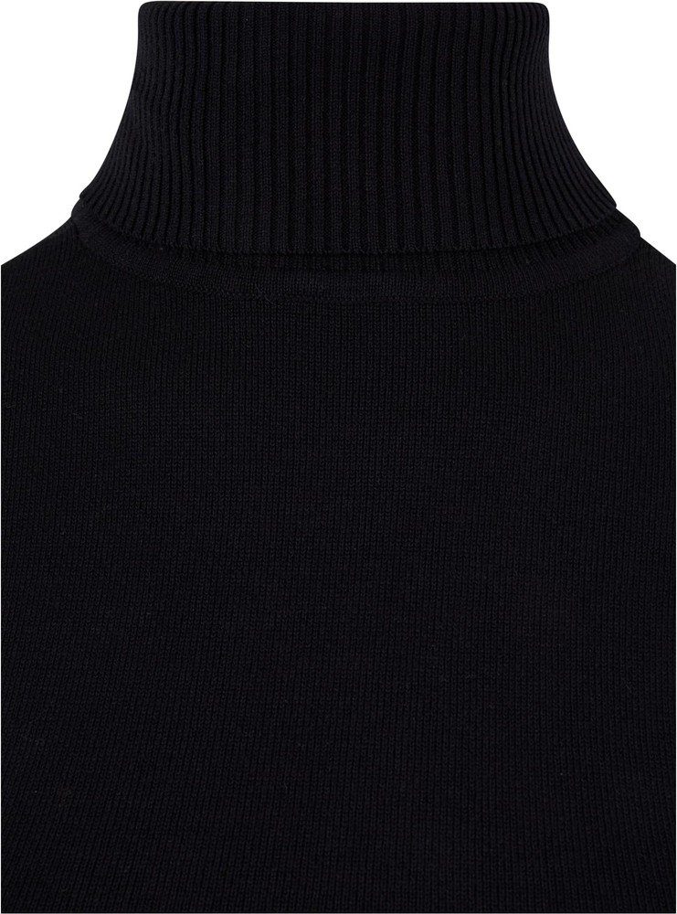 URBAN CLASSICS Rundhalspullover Ladies Knitted Turtleneck Sweater