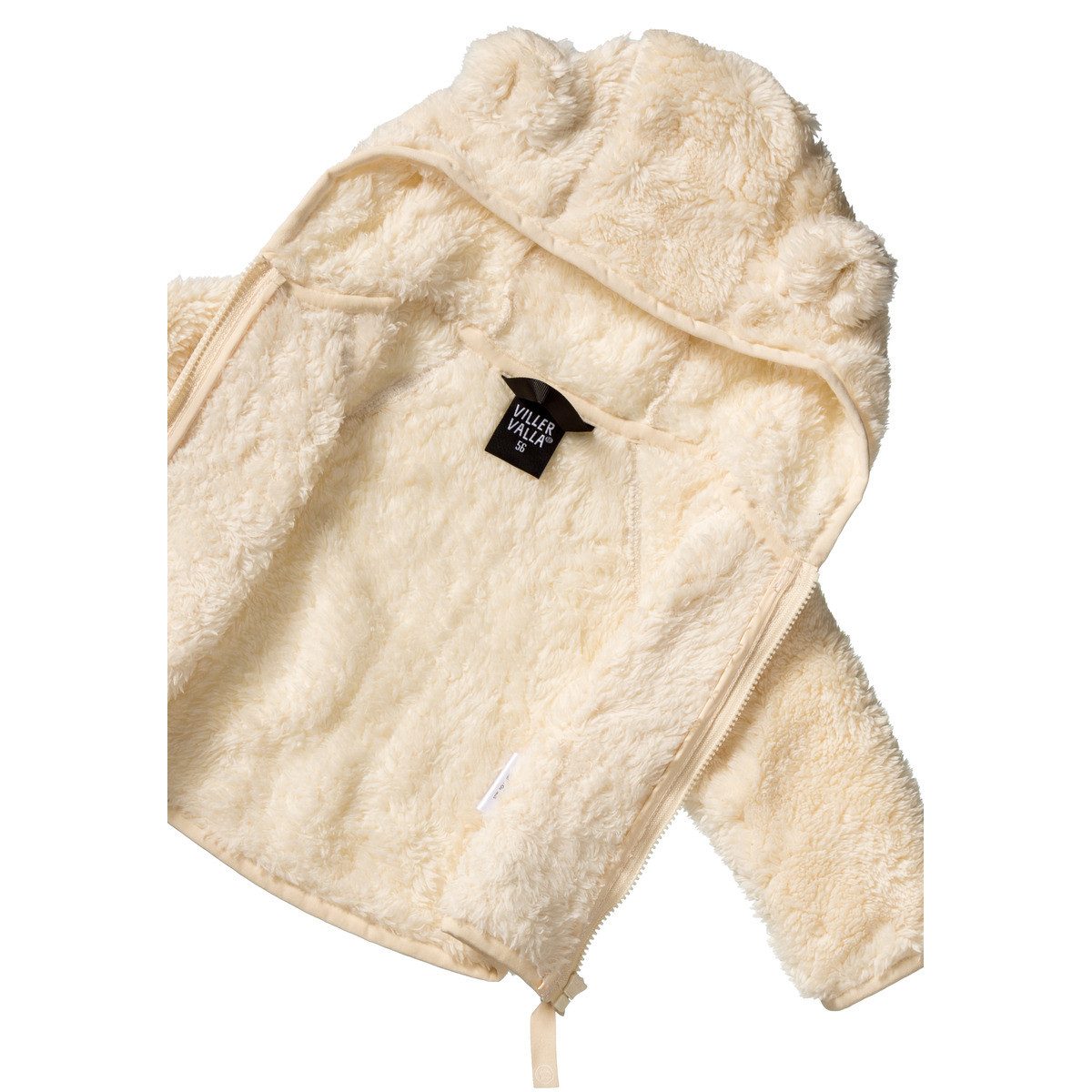 Villervalla Fleecejacke Bär Unisex Kinder Strickjacke, Übergangsjacke, Sweatjacke, Outdoorjacke, Wanderjacke