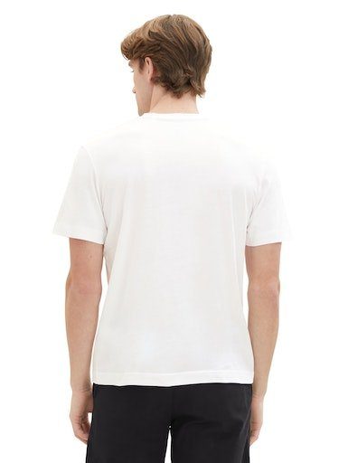 TOM TAILOR T-Shirt mit Logofrontprint