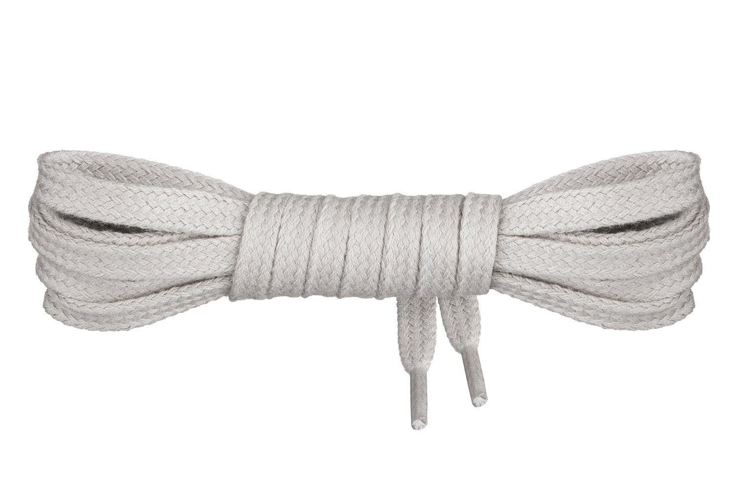 Mount Swiss Schnürsenkel flache Premium-Schnürsenkel aus 100% Baumwolle, reißfest, 7 mm breit – Bild 2 von 5