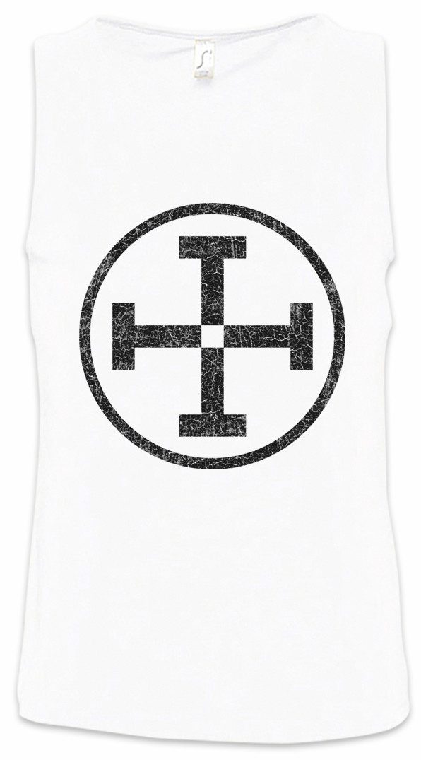 Tanktop Libria Symbol Ärmelloses T-Shirt Equilibrium Sign Logo Insigina John