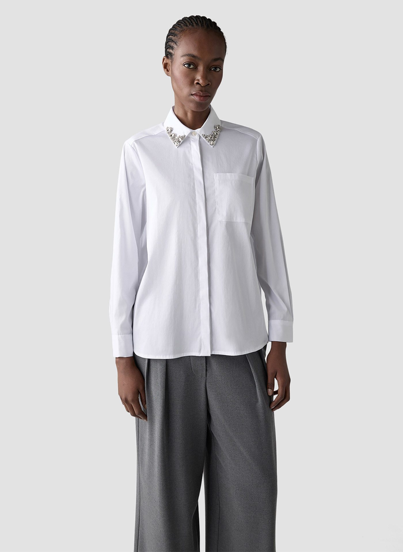 LeComte Klassische Bluse Bluse