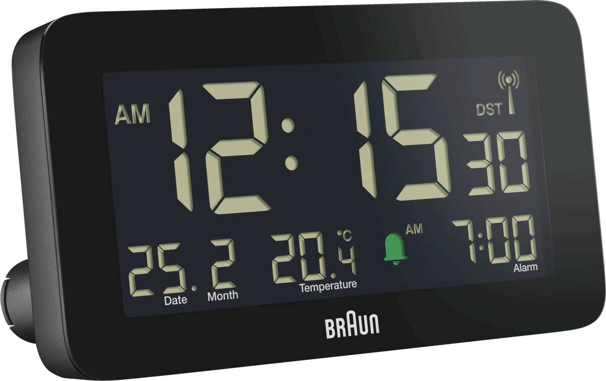 Braun Wecker Braun Uhren BC10B Funkwecker günstig online kaufen