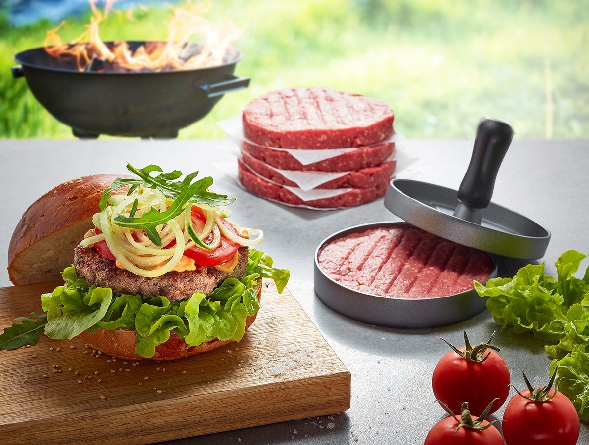 GEFU Burgerpresse Burgerpresse Bbq 12 Cm Patty Burger Hamburgerpress