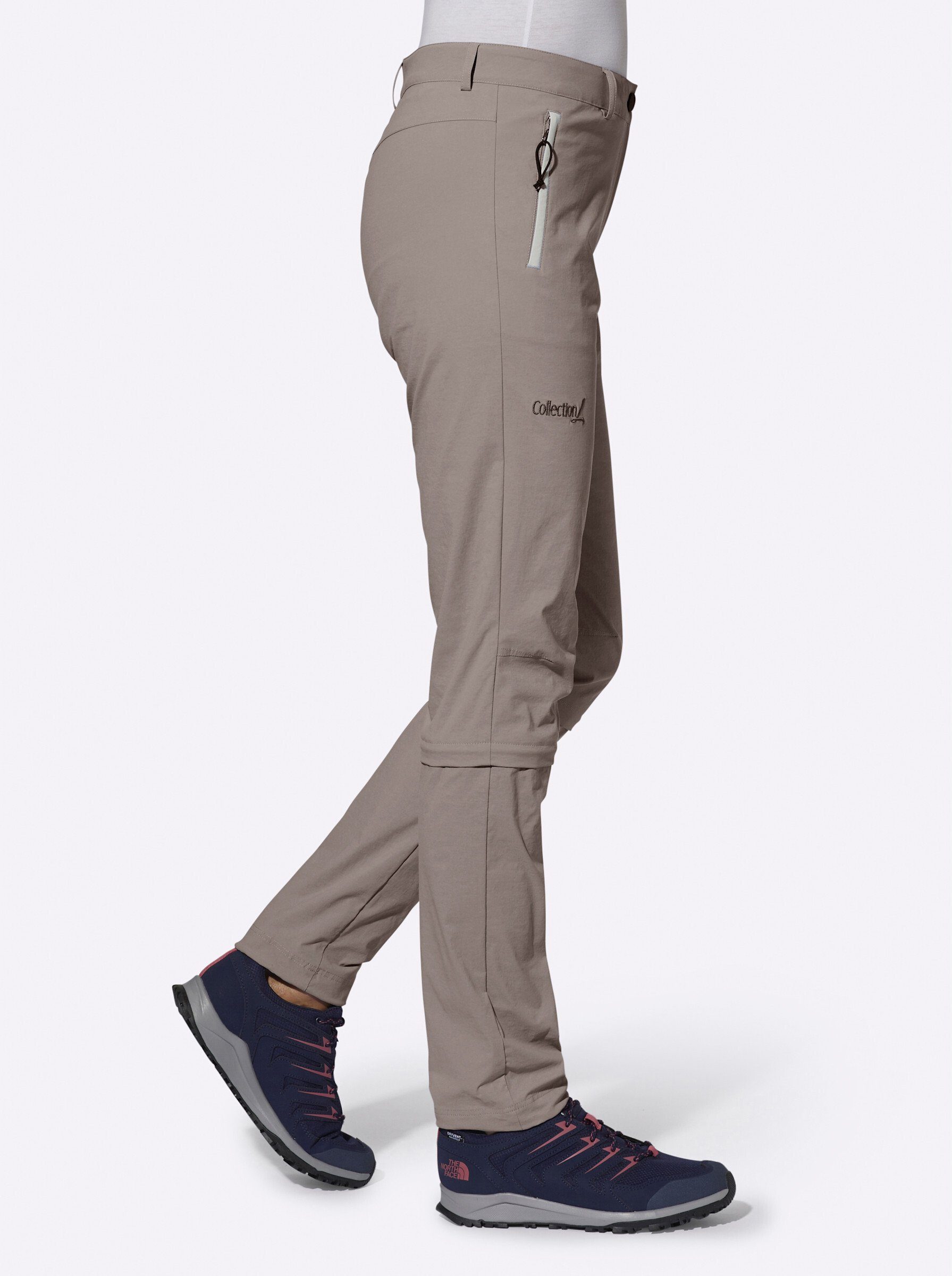 WITT WEIDEN Jerseyhose Innenbeinlänge ca. taupe 74 cm