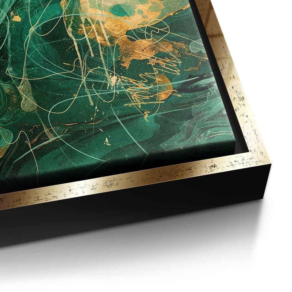Gold Leinwandbild Rahmen | goldener DOTCOMCANVAS®