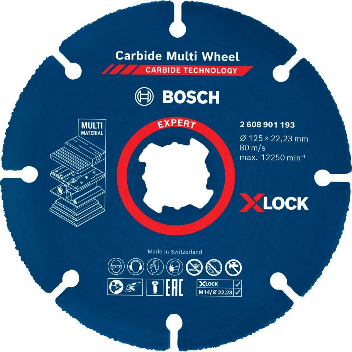 Trennscheibe X-LOCK CMW 125x22.23mm EXPERT