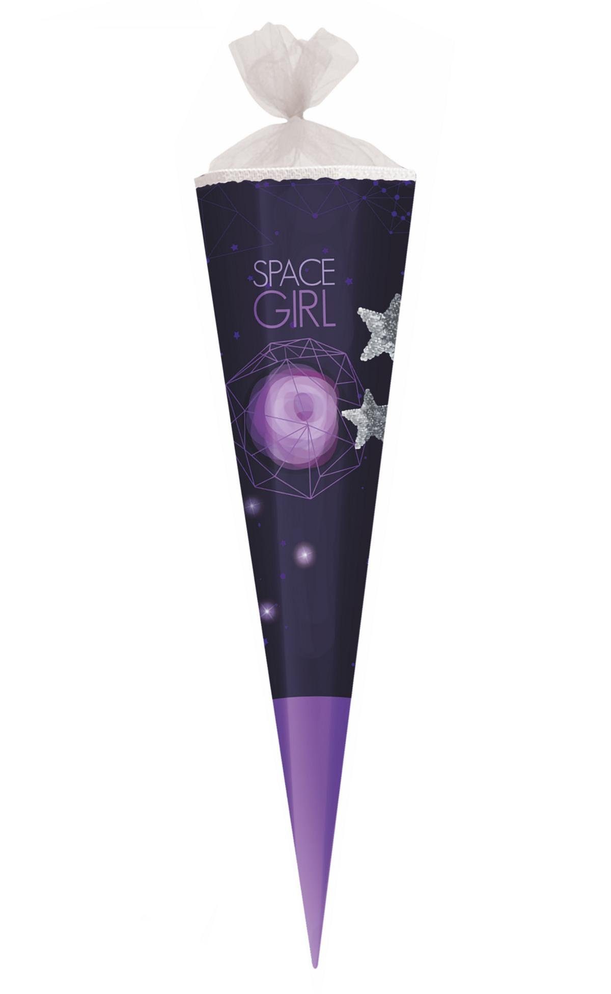 Herlitz Schultüte Herlitz Schultüte / Zuckertüte / 85cm / eckig / "Space Girl"