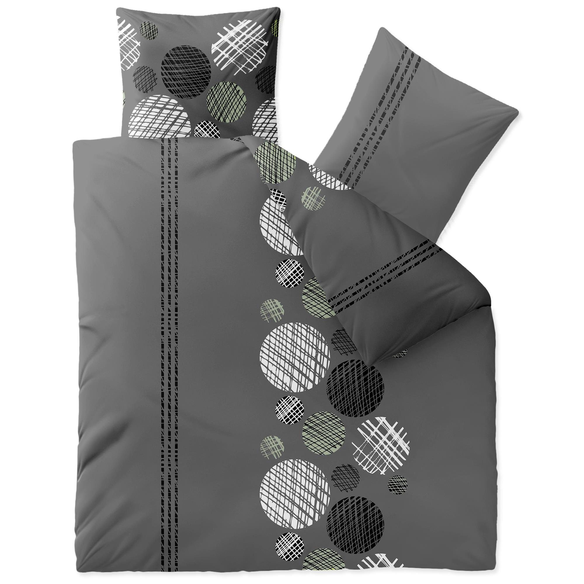 aqua-textil Bettwäsche Trend Bettgarnitur Renforcé Reißverschluss günstig online kaufen