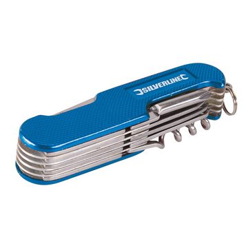 Silverline Taschenmesser Taschenmesser mit 14 Funktionen blau